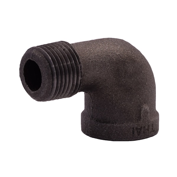 4" BLACK 90 STREET ELBOW